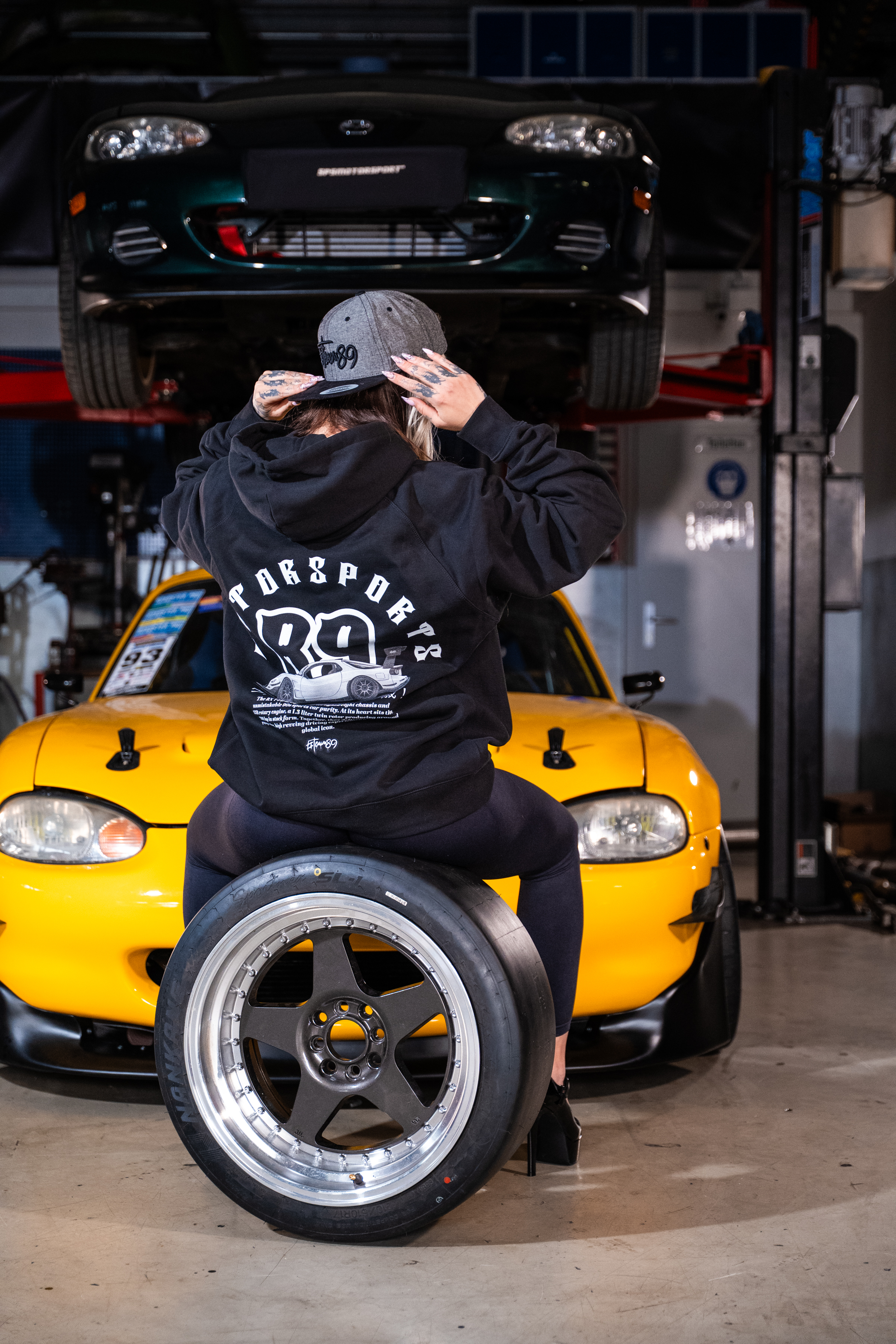 Team89 Hoodie FD schwarz