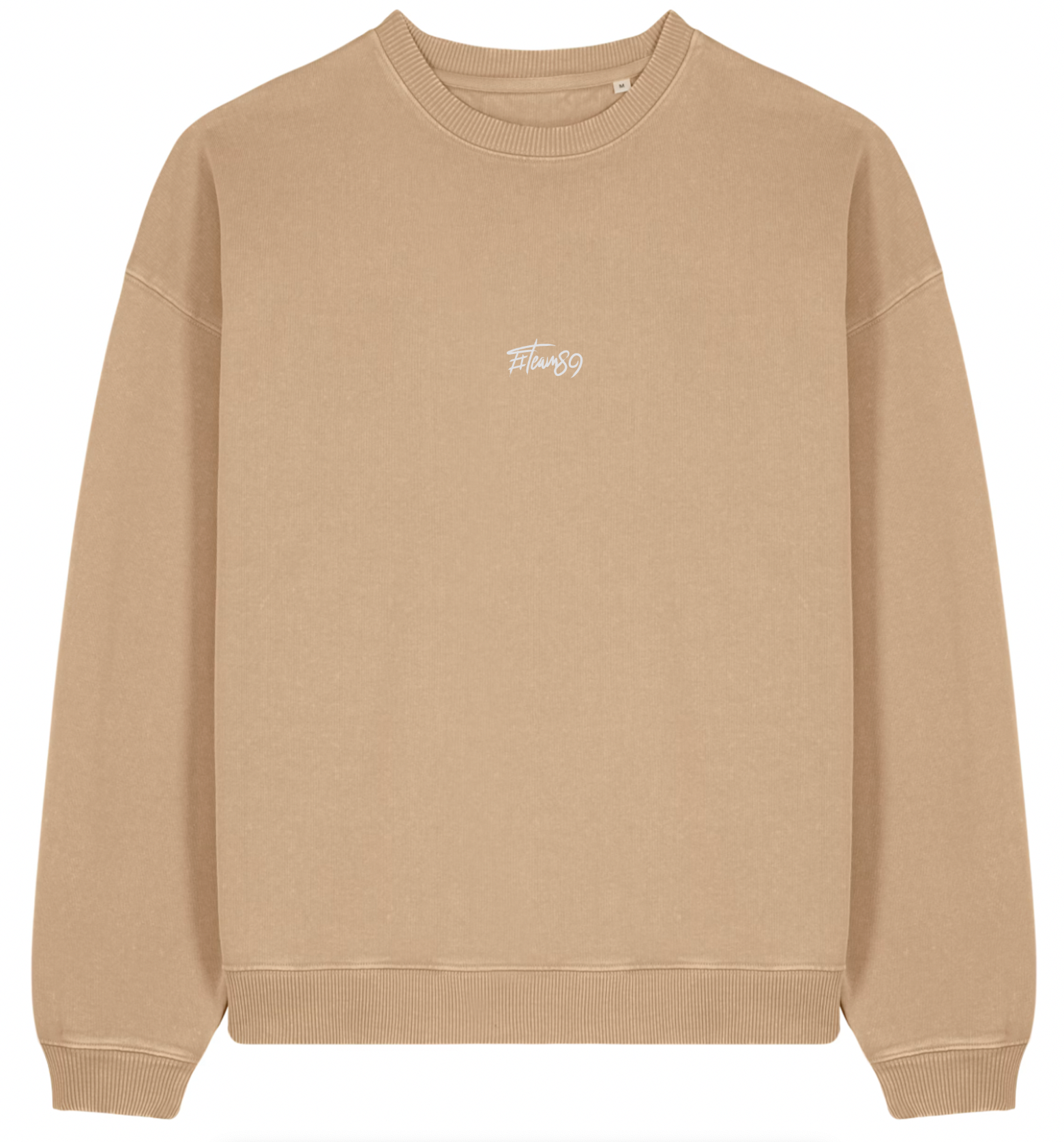 Bildschirmfoto-88 89 Sweatshirt Basic mit Frontstick Vintage Latte