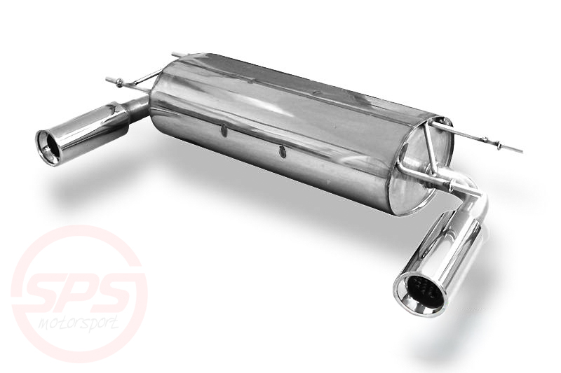 SPS Motorsport rear silencer for MX-5 NC Duplex