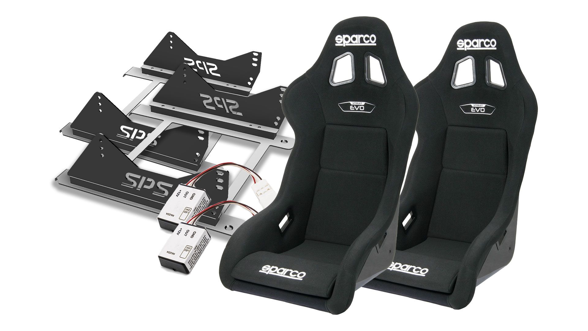 Sitzpaket Sparco EVO STREET MX-5 NC
