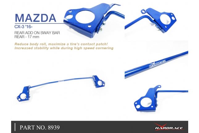 Hardrace Stabilisator hiten Anbausatz Mazda