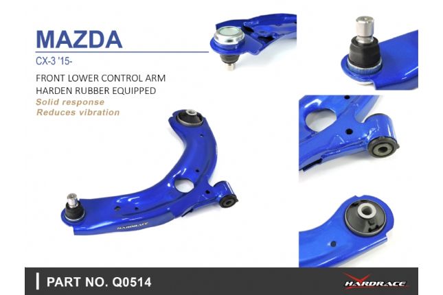 Hardrace vorderer unterer Querlenker Mazda