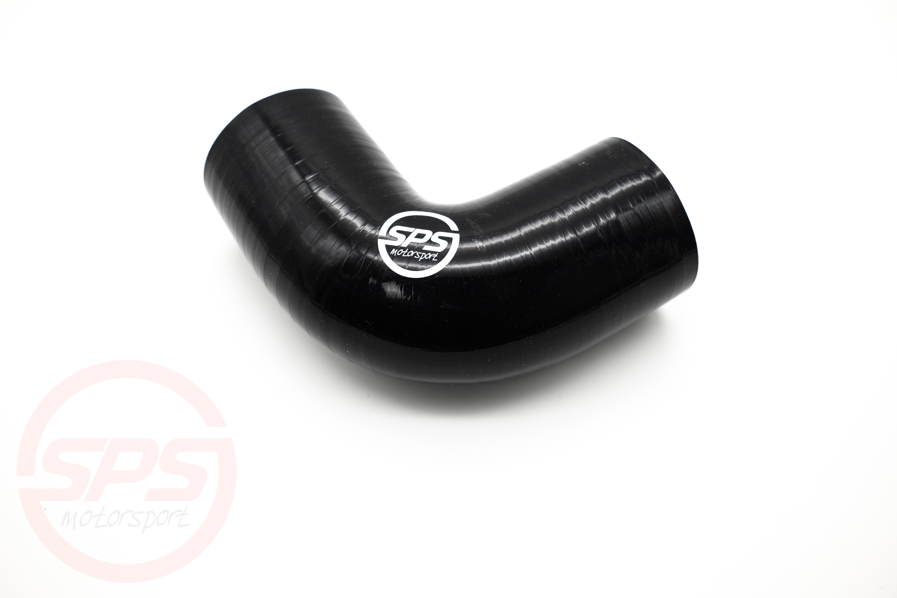 Silicone elbow SPS 90° 60mm black