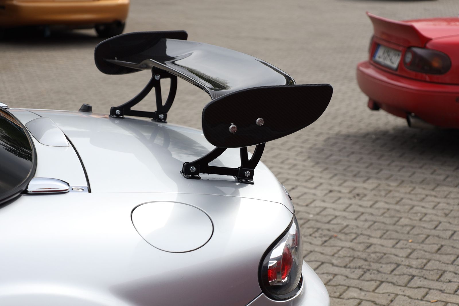 Factory Adjustable Rear Wing Carbon Rear Spoiler MX-5: CFD-Optimized, Adjustable & TÜV-Approved