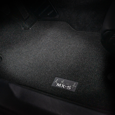 Textilfußmatte "Luxury" schwarz MX-5 ND