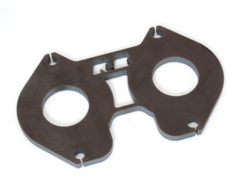 Racing Beat - Motor-Krümmer-Flansch Stahl 13B