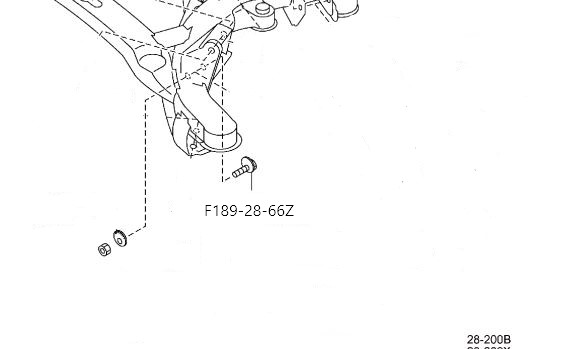 Einstellschraube Sturz HA MX-5 NC