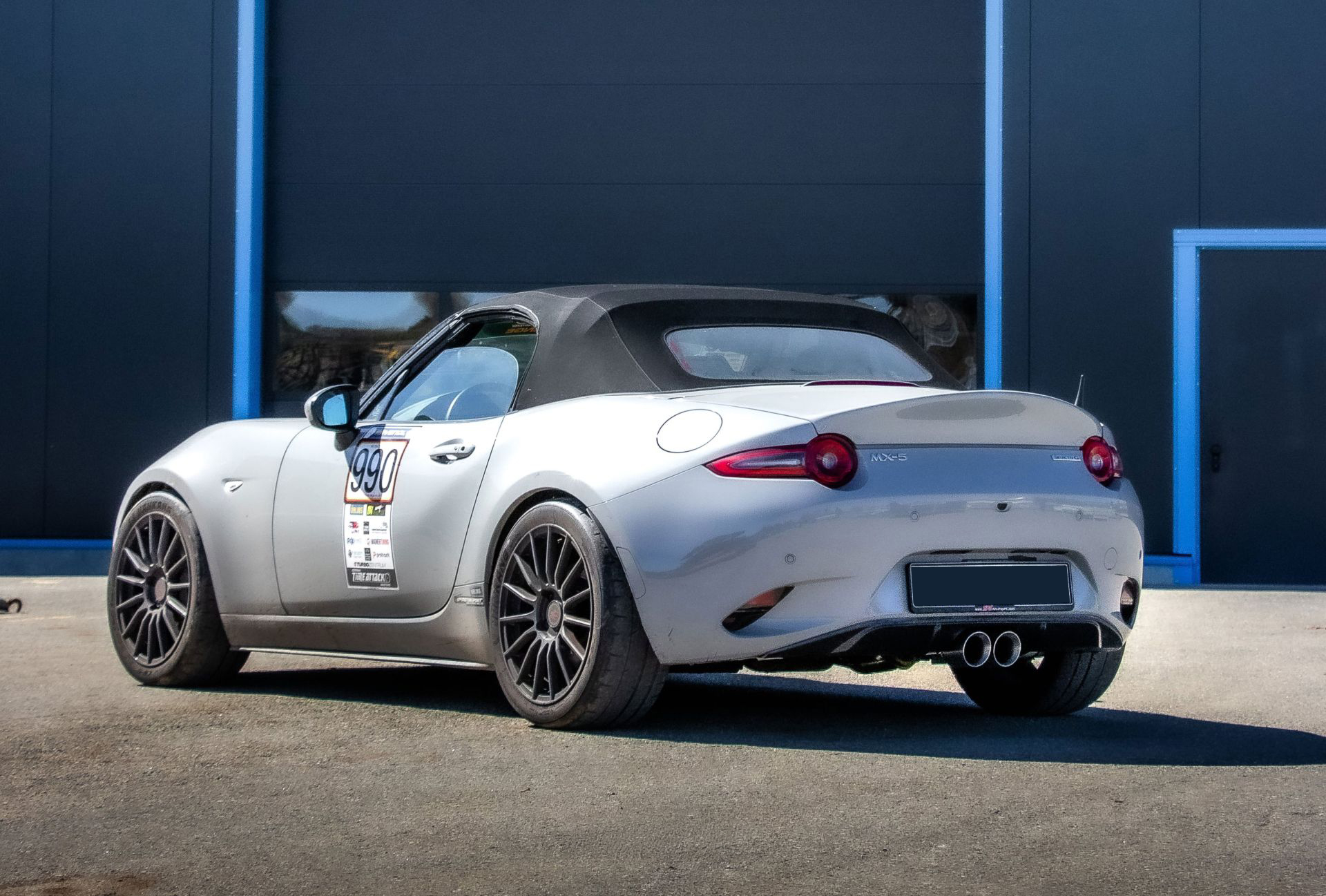 SPS Motorsport Endschalldämpfer MX-5 ND Ausgang Mittig