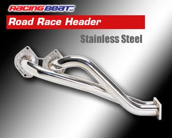 Racing Beat - Road Race Header -Stainless Steel 86-88 RX-7