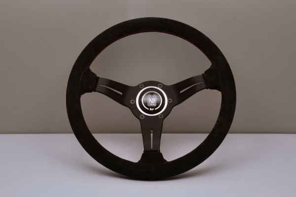 Nardi steering wheel Black Leather suede Deep Corn 330mm