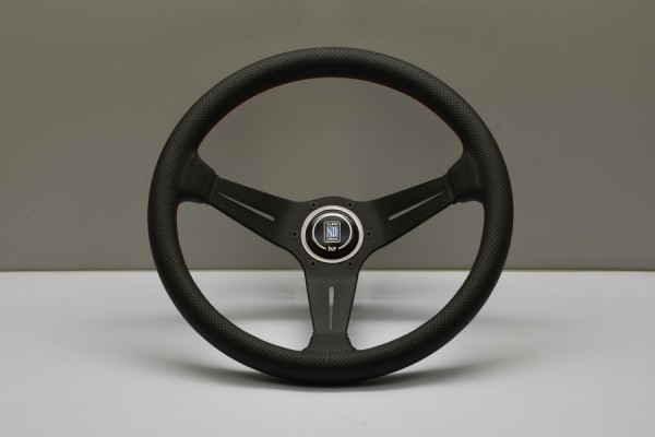 Nardi steering wheel Black Leather perforated Deep Corn 350mm