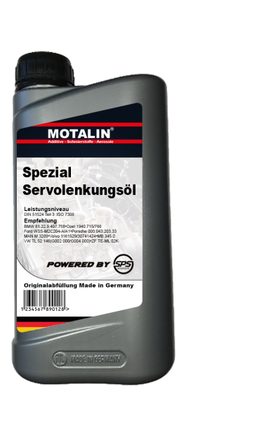 Motalin power steering oil