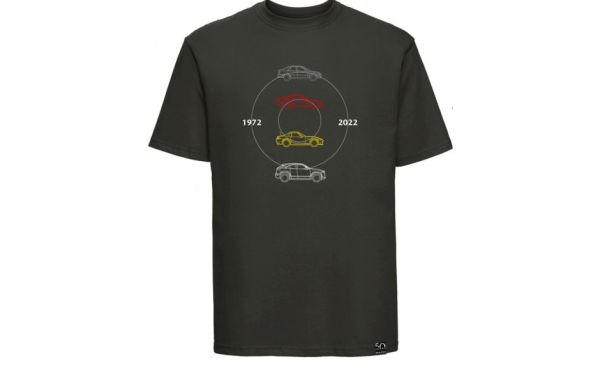 T-Shirt Timeline Herren oliv