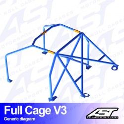Roll Cage Mazda 323 BG V3