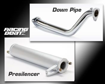 Racing Beat Turbo Downpipe/Vorschalldämpfer-Kit 87-91 RX-7 TURBO II