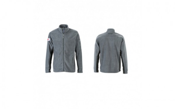 Mazda Fleecejacke Klassik grau Damen