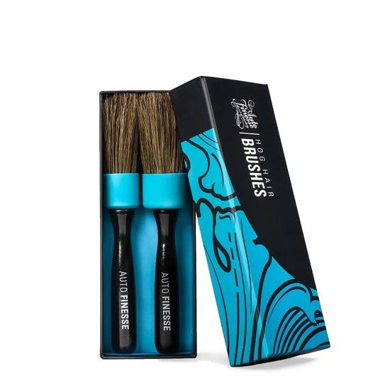 Hog Hair Brushes Pair - Auto Finesse