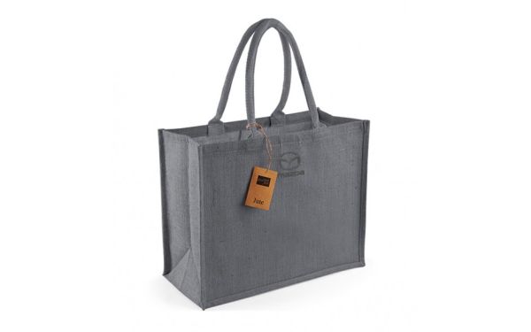 Mazda Jute Classic Shopper, grey