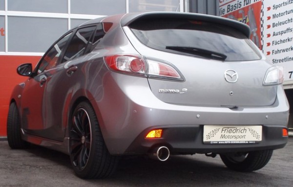 Sportendschalldämpfer Mazda3 BL Schrägheck 1,6L | Schalldämpfer 