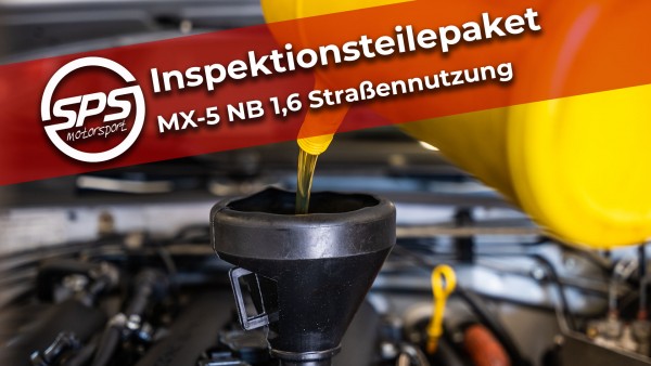 Inspektionsteilepaket MX-5 NB 1,6 Straßennutzung