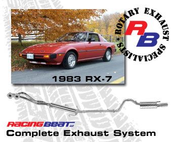 Racing Beat - Auspuffanlage 1983 RX-7