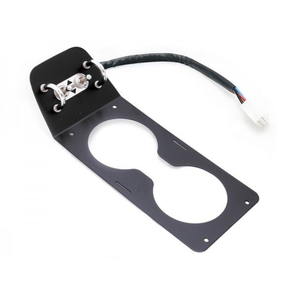 JASS Performance cup holder with vintage window switches MX-5 NA