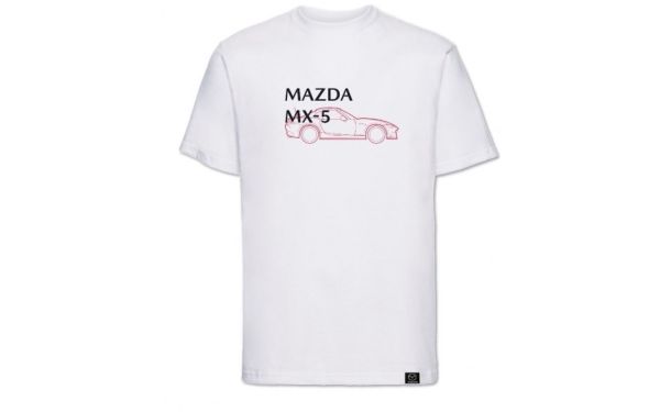 T-Shirt MX-5 Herren weiß