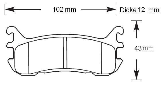 Hawk Brake Pads >> Hawk Brake Pads Ht 10 Rear Mx 5 Na Nb Nbfl 251mm Hawk Brake Pads >> Hawk Brake Pads Ht 10 Rear Mx 5 Na Nb Nbfl 251mm