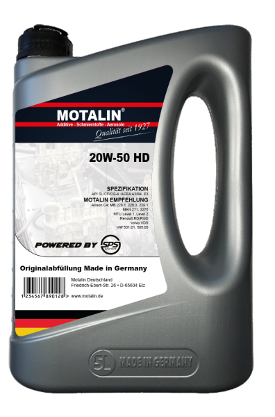 Motalin HD 20W-50 SF/CD