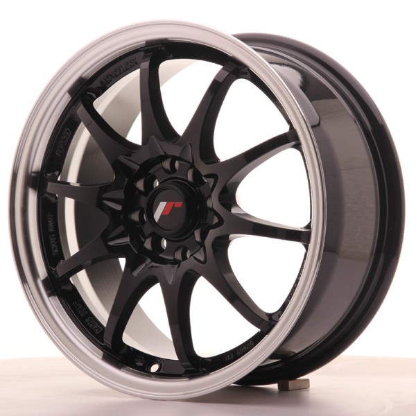 JR5 16x7 ET30 4x100108 Gloss Black