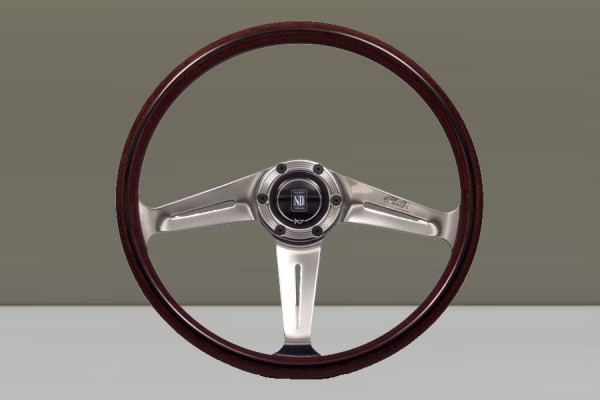 Nardi Classic Wood with Polished Downward Spokes - 360mm