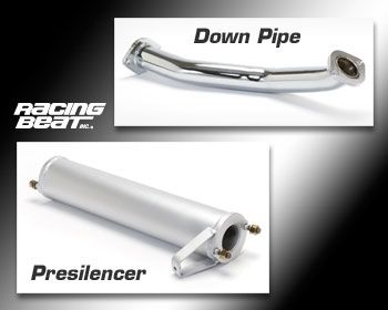 Racing Beat - Down Pipe / Presilencer Kit 89-92 RX-7 Conv NT Manual